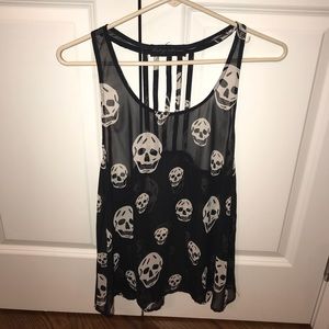 Vintage Havana Skull Top